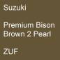 Preview: Suzuki, Premium Bison Brown 2 Pearl, ZUF.